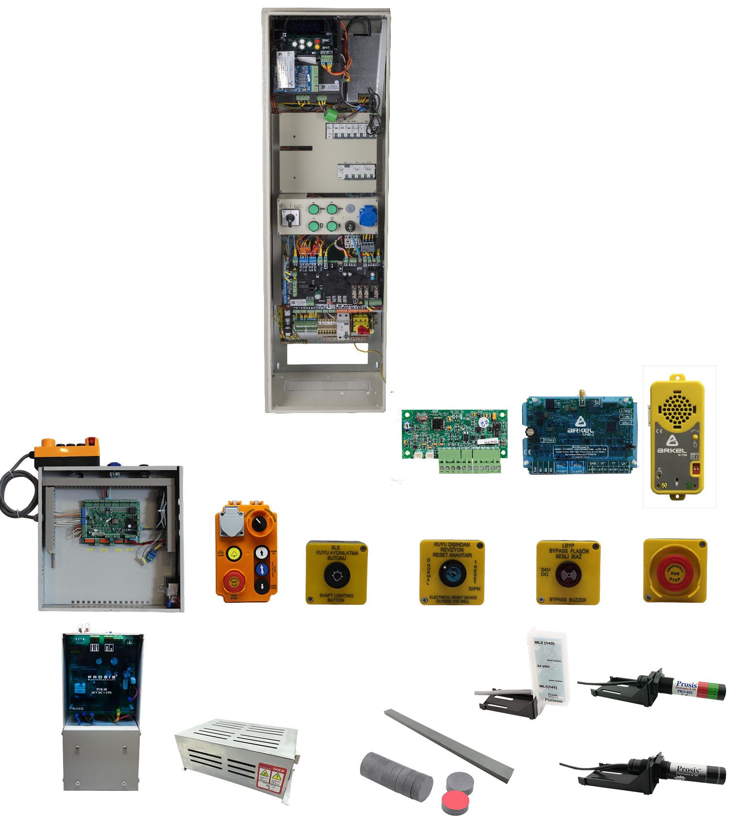 ARKEL ARCUBE 17A SYNCHRONOUS MRL MONOBLOCK LIFT CONTROL UNIT EN 81-20