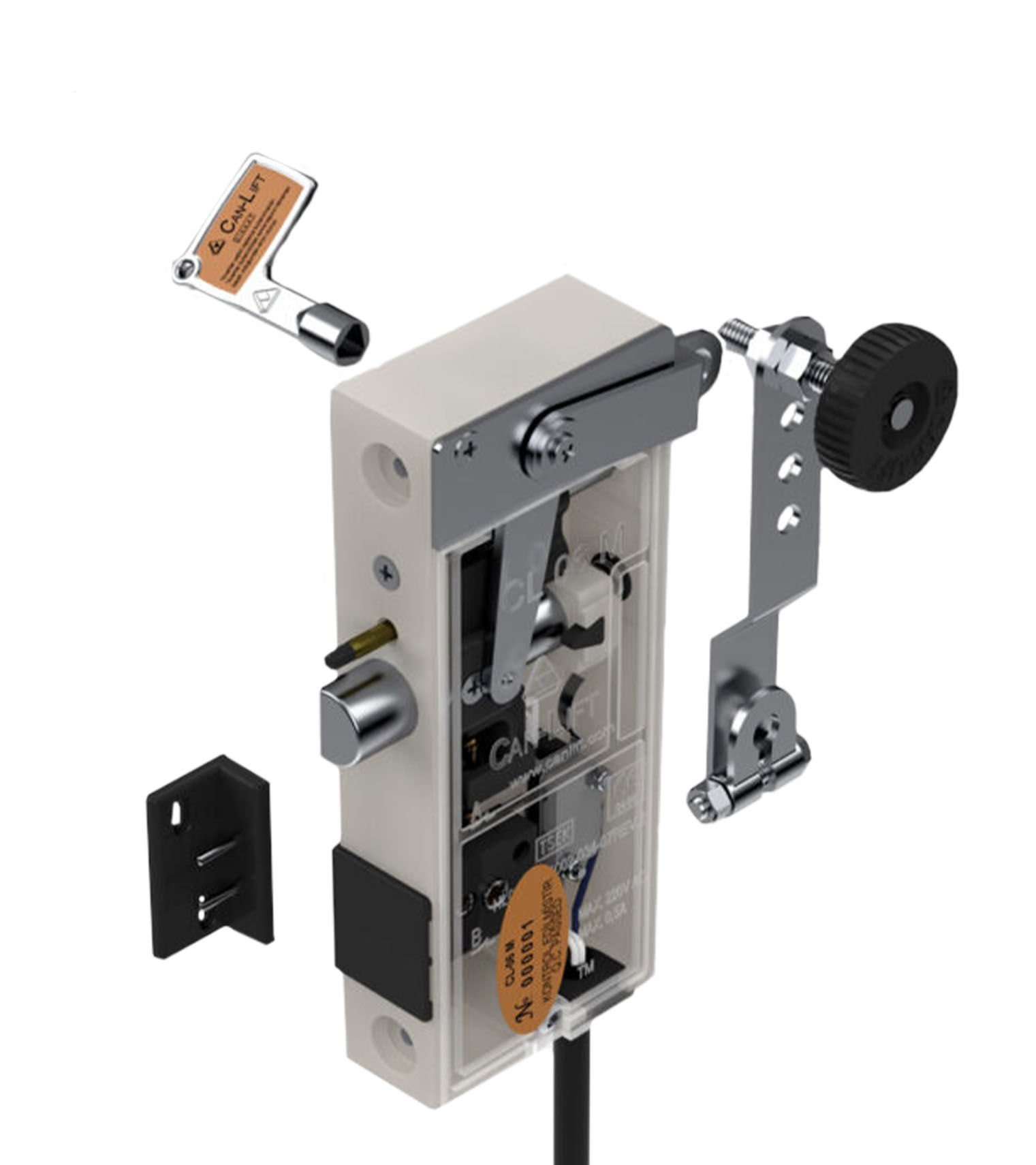 CanLift CL-06 MD-SW Double Safety Double Pinned Lift Landing Door Locking Device
