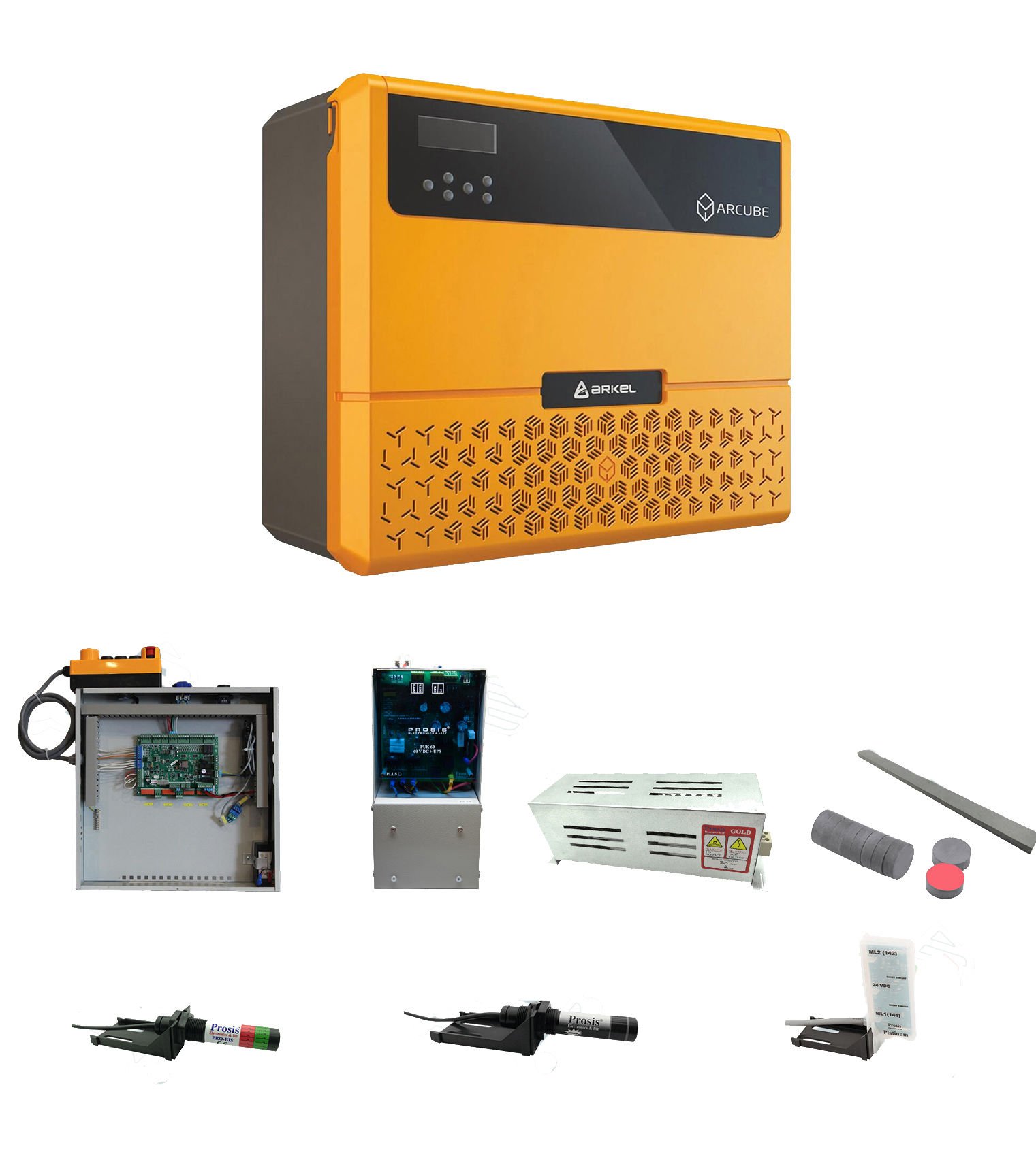 ARKEL ARCUBE 17A SYNCHRONOUS MR MONOBLOCK LIFT CONTROL UNIT 81-1/A3