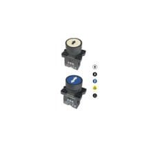 Spring Start Button - Down / Spring Button with Sign 3A / 240 V AC, IP 45