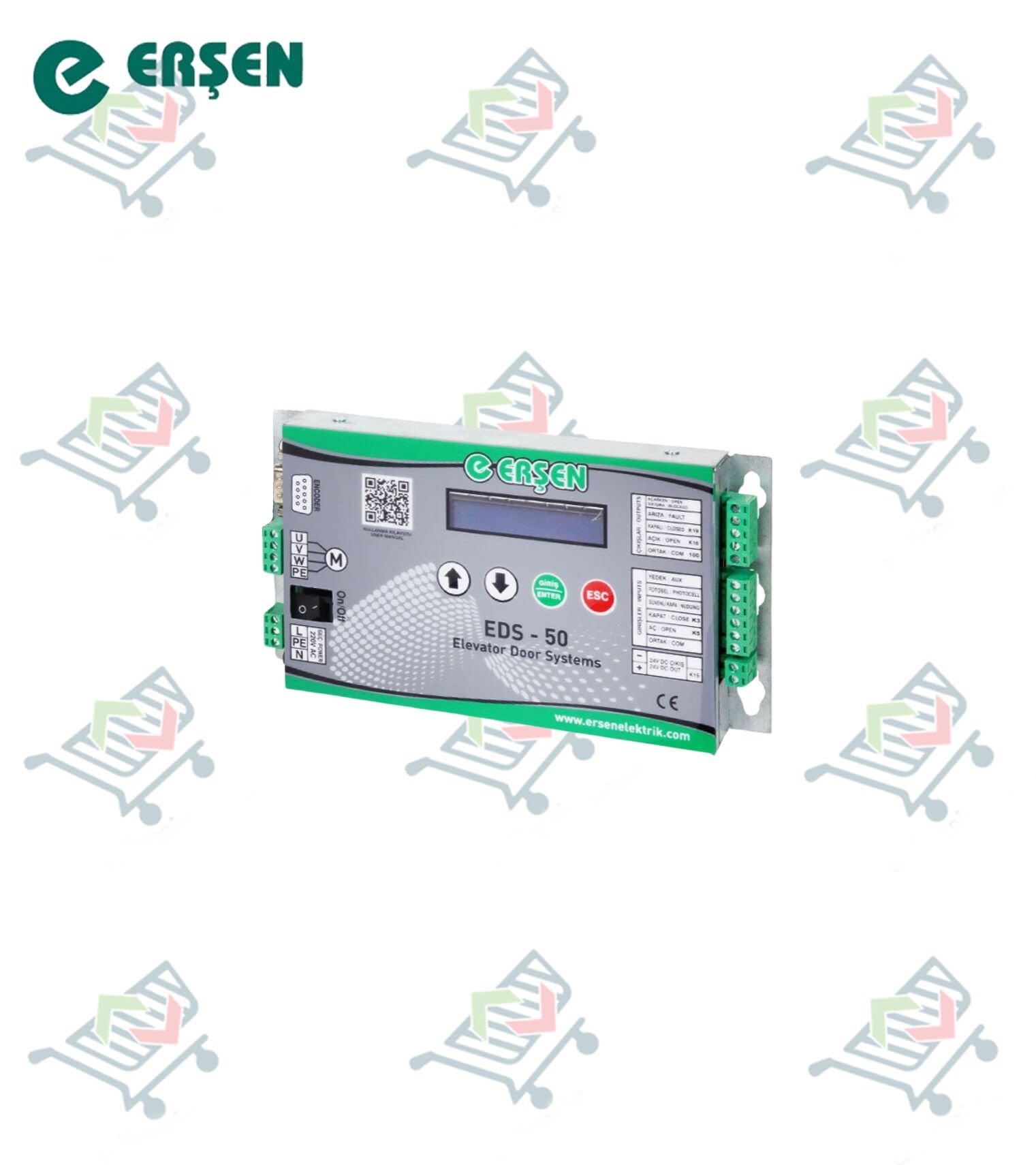 ERSEN EDS-50 DOOR CARD