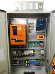 7,5 kW ARCODE INTEGRATED - GEARED-ASYNCHRONOUS-MR-A3-BATTERY RESCUE CONTROL PANEL