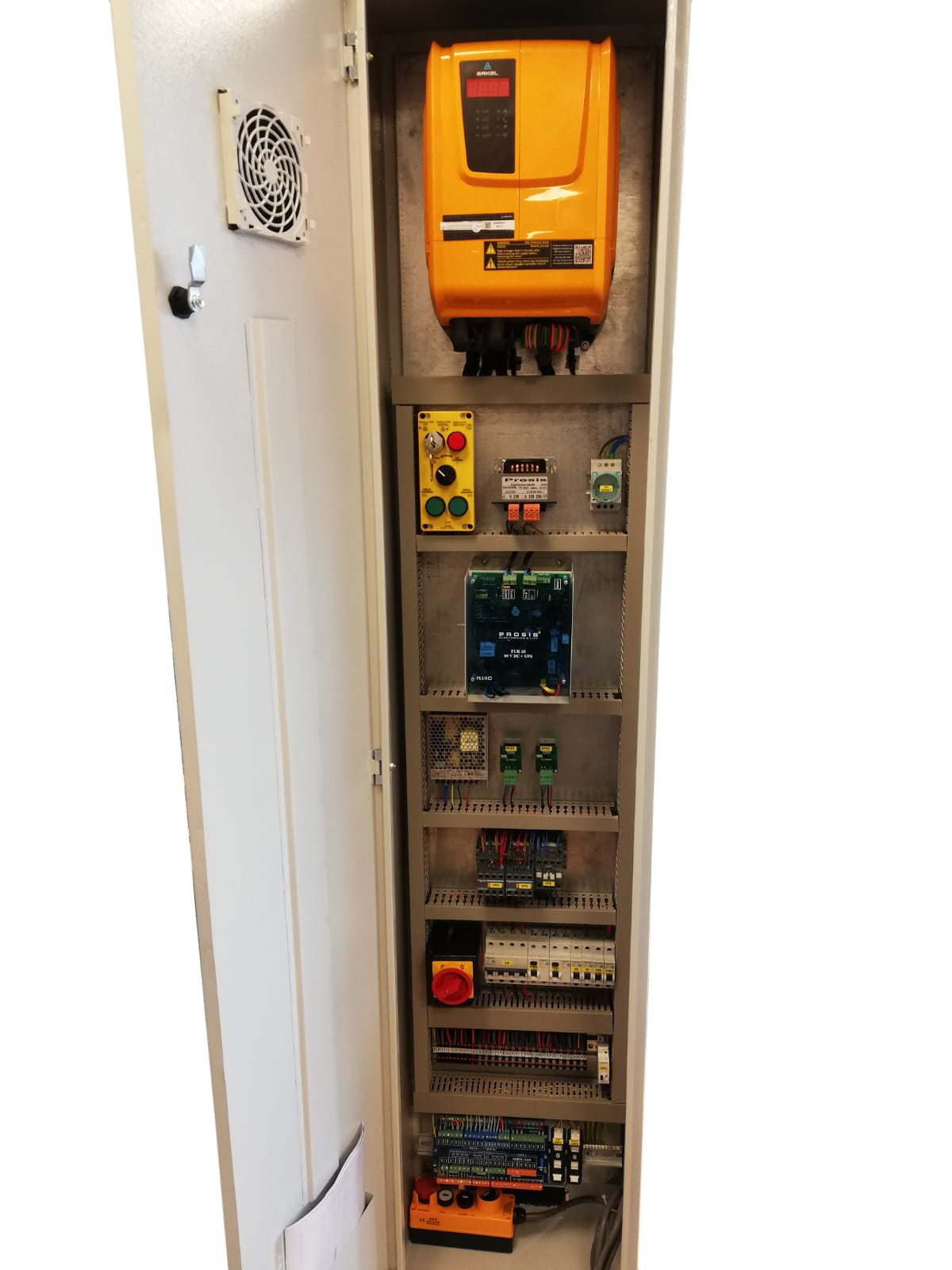 15 kW ARCODE INTEGRATED - GEARLESS-SYNCHRONOUS-MRL-A3-BATTERY RESCUE CONTROL PANEL