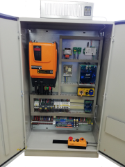 7,5 kW ARCODE INTEGRATED-GEARED-ASYNCHRONOUS-MR-EN81-20-BATTERY RESCUE CONTROL PANEL