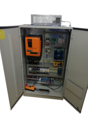 15 kW ARCODE INTEGRATED-GEARED-ASYNCHRONOUS-MR-EN8120-BATTERY RESCUE CONTROL PANEL