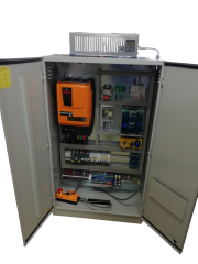 15 kW ARCODE INTEGRATED-GEARED-ASYNCHRONOUS-MR-EN8120-BATTERY RESCUE CONTROL PANEL