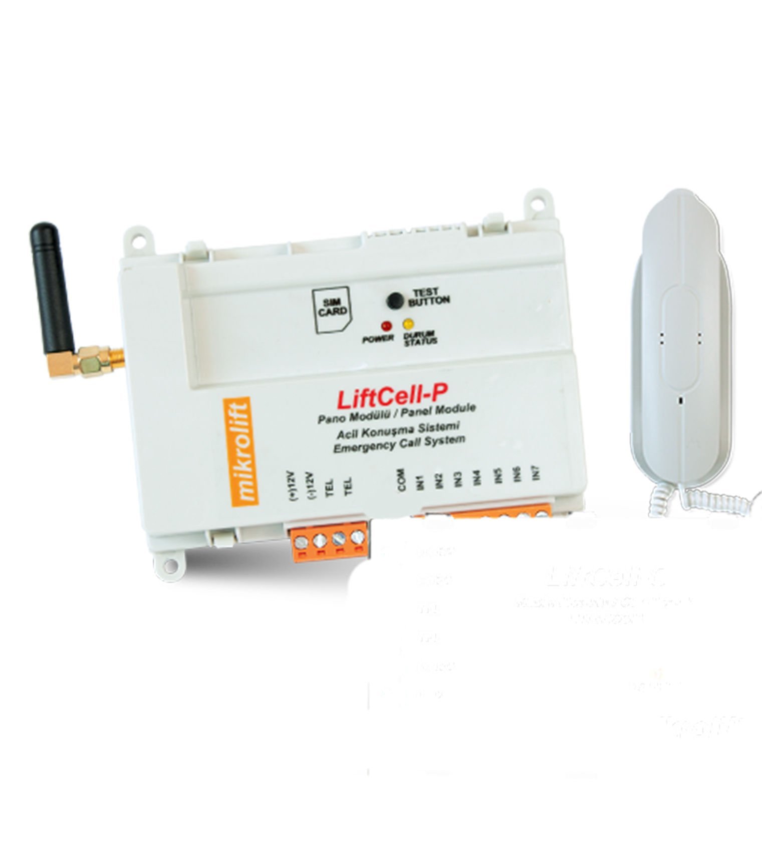 MİKROLİFT LIFTCELL-P   Emercgency Call System Panel Module