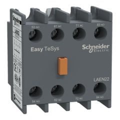 Schneider TVS 2NO 2NC Front Auxiliary Contact Block
