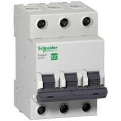 Schneider Easy9 MCB 3P 25A 4.5 kA Type C Miniature Circuit Breaker