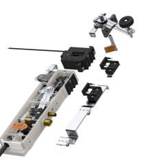 CanLift CL-05 MD Double Safety Double Pinned Double Winged Lift Landing Door Locking Device