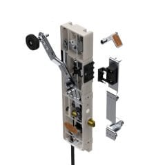 CanLift CL-05 MI-ASW Double Safety Single Pinned Lift Landing Door Locking Device